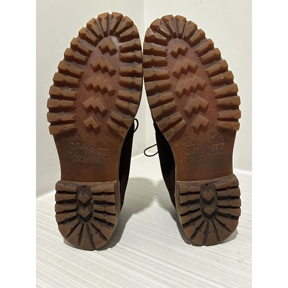 Barney’s New York Brown Suede Chukka Boots St Moritz Sole Made In Italy Size 9.5 main image 4